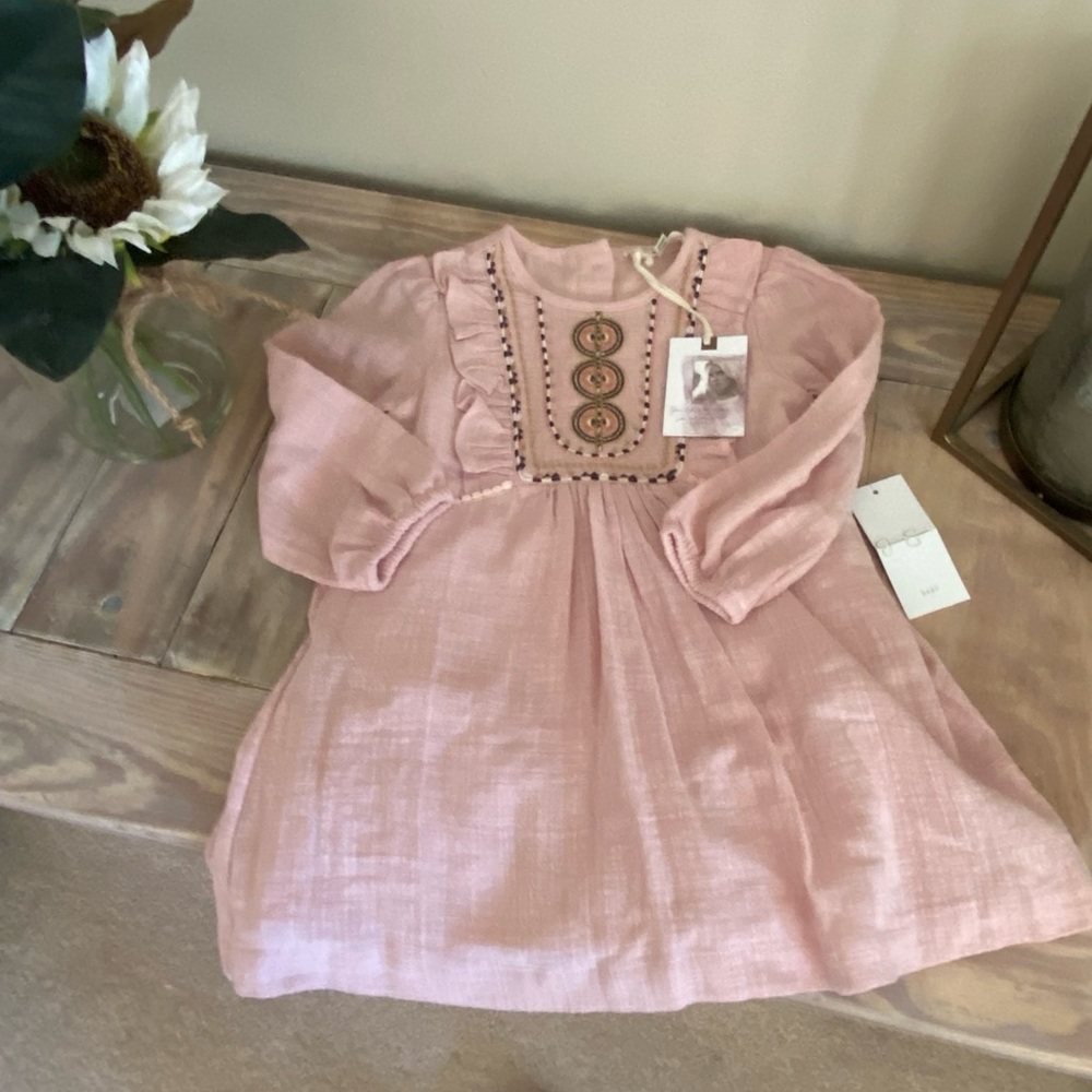 Jessica Simpson Embroidered Dress Set🍂